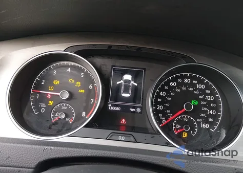 2017 Volkswagen Golf Tsi Wolfsburg Edition 4-Door z USA, uszkodzony, nr VIN 3VW217AU9HM009883